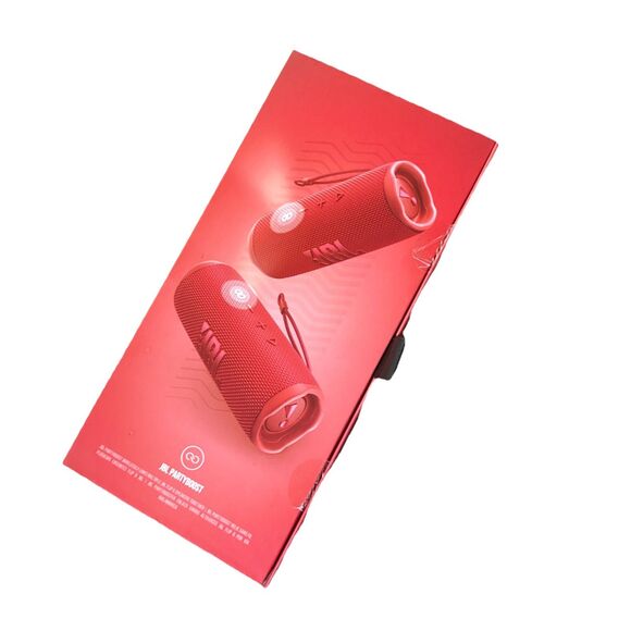 JBL FLIP6 Portable Waterproof Speaker - Red - Picture 2 of 4